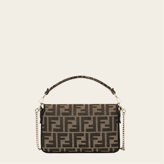 F LOGO BAG BROWN