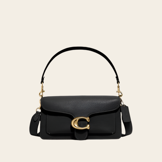 C LOGO BAG BLACK