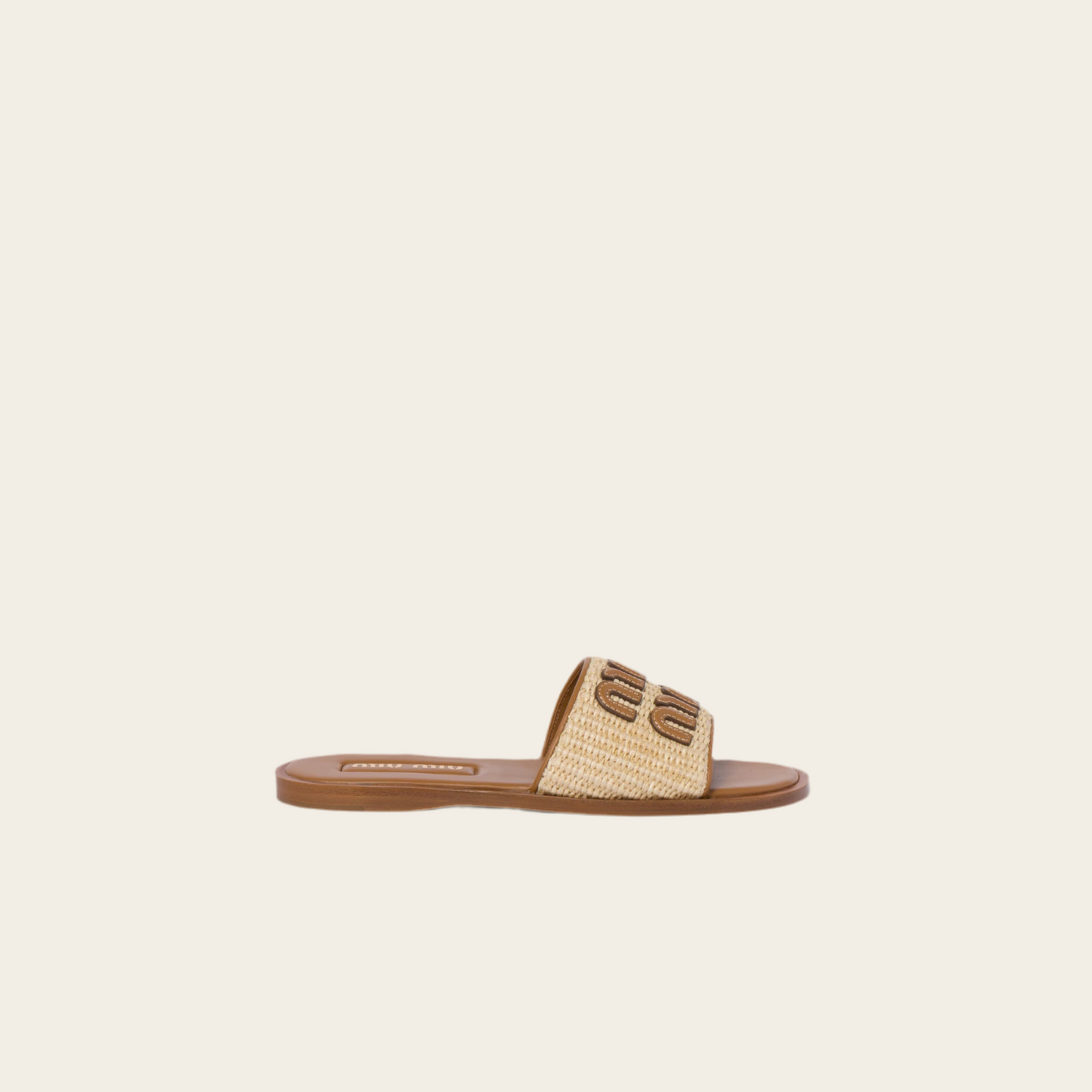 M LOGO SLIDES BROWN