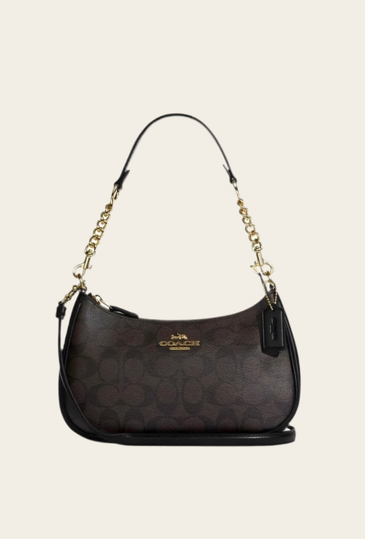 TERI SHOULDER BAG BROWN
