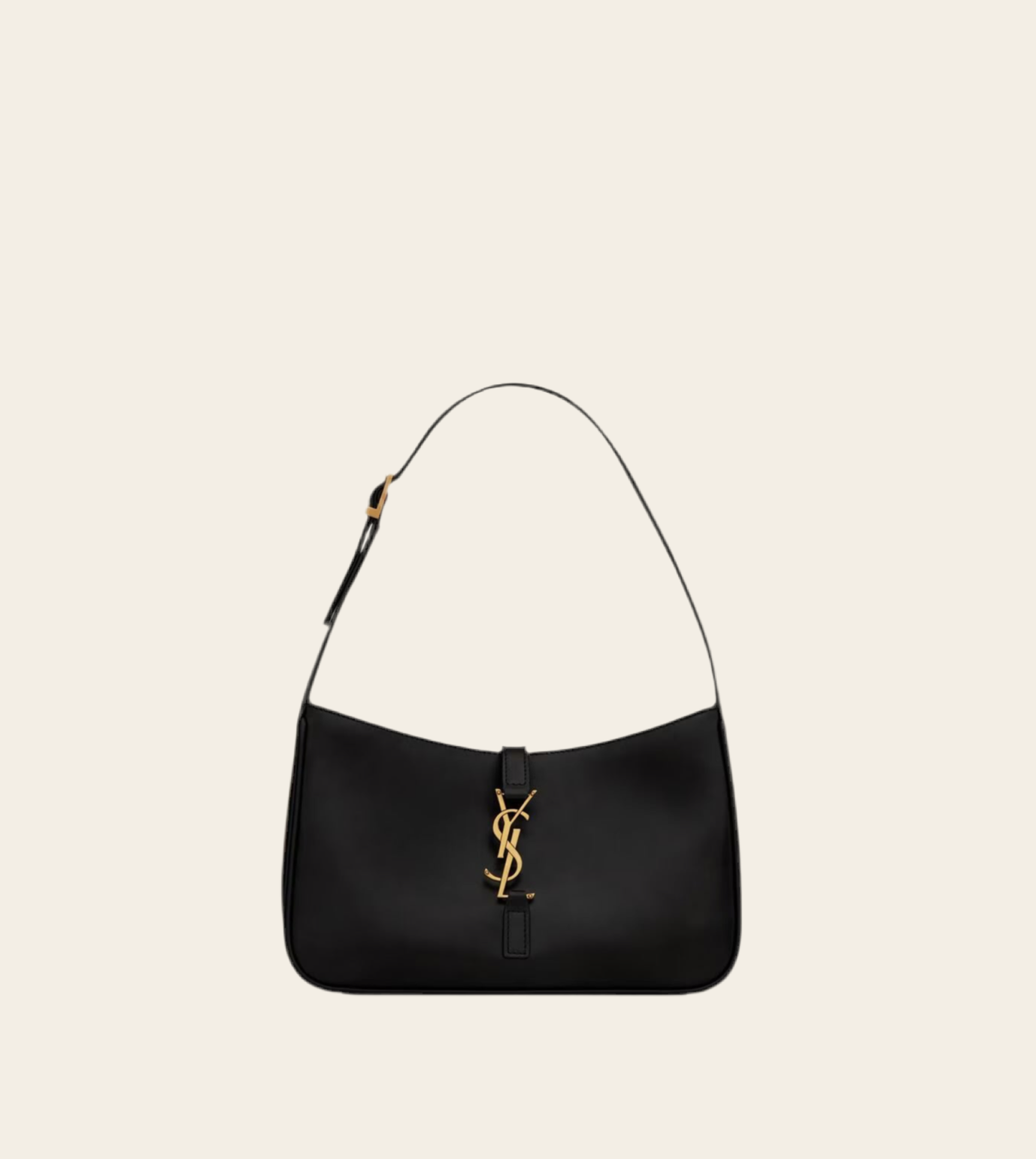 YS LOGO SHOULDER BAG BLACK