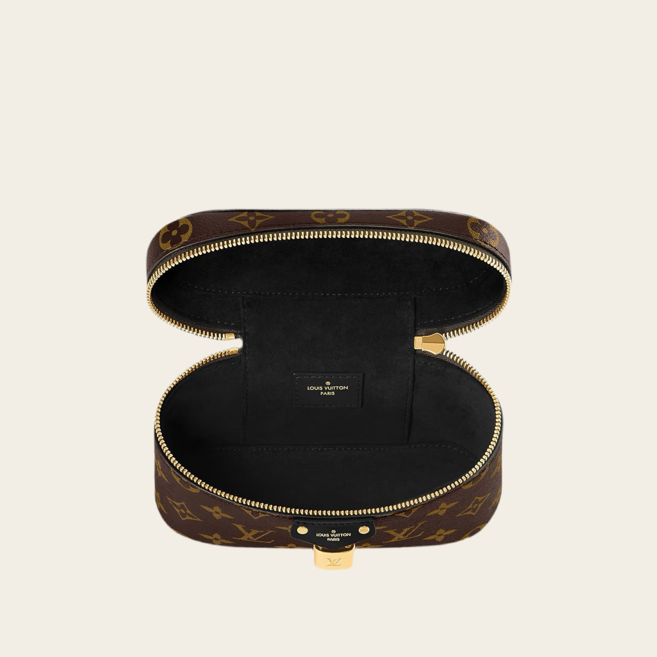 L LOGO VANITY BAG