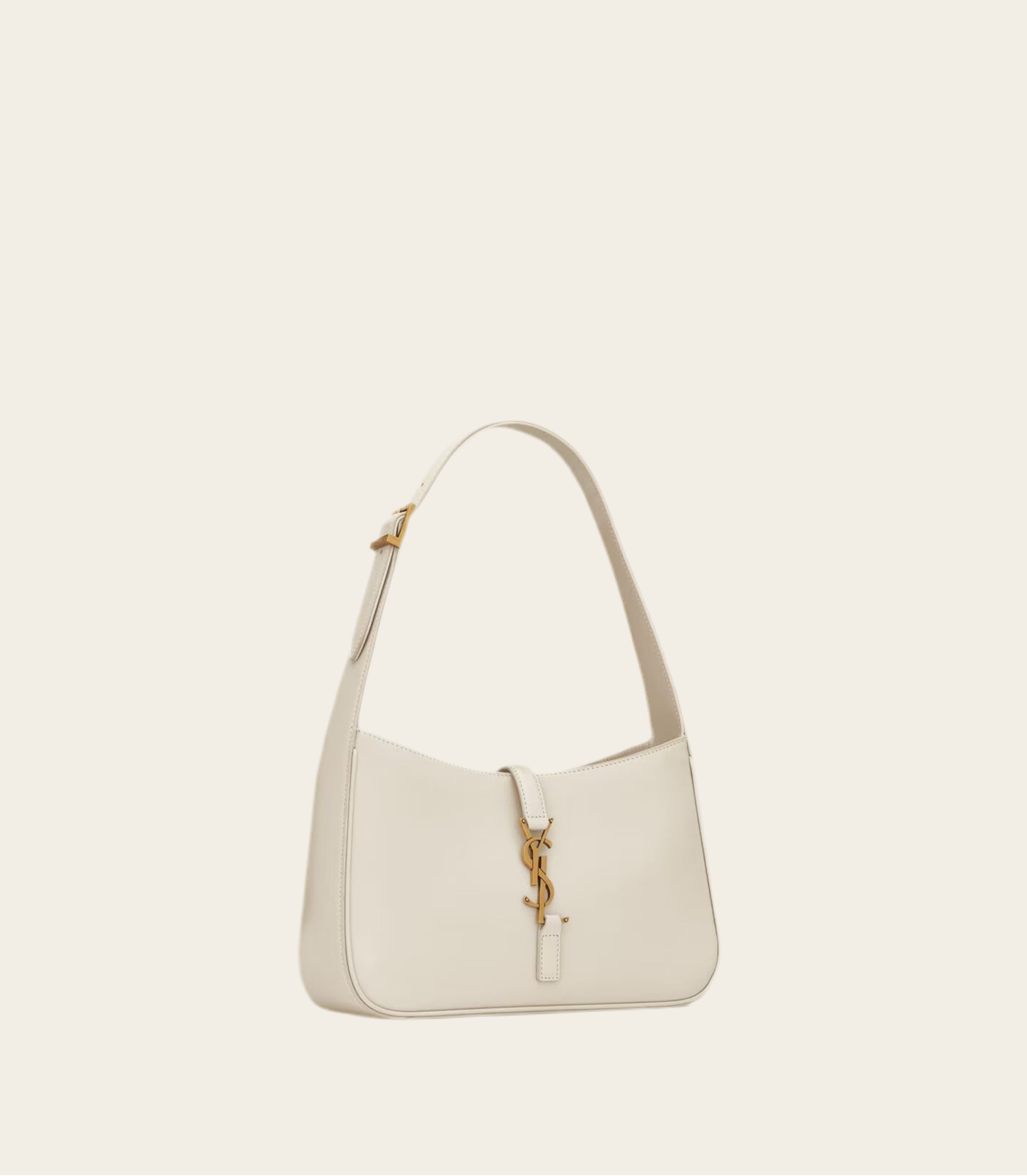 YS LOGO SHOULDER BAG WHITE