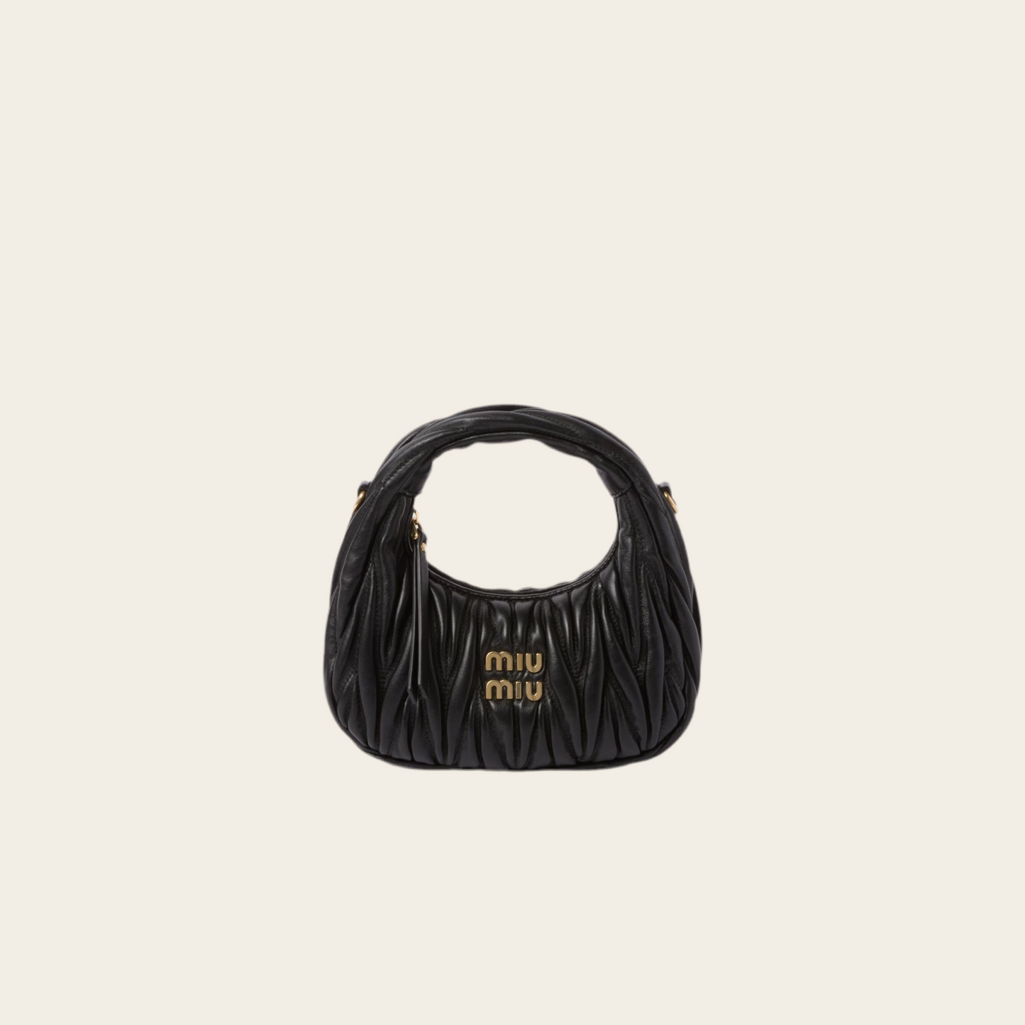 M LOGO BAG BLACK