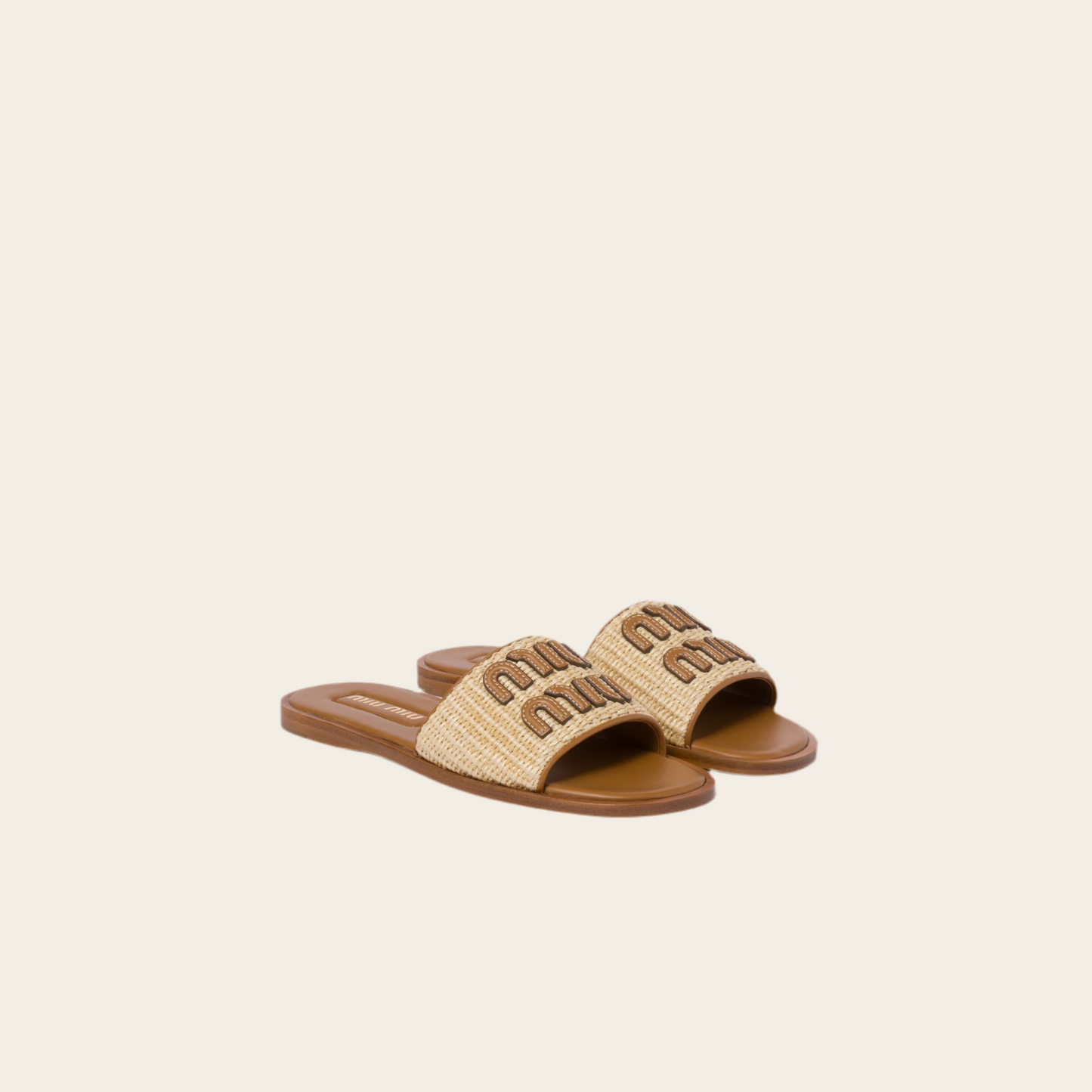 M LOGO SLIDES BROWN