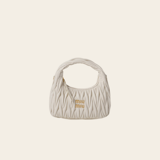 M LOGO BAG CREAM
